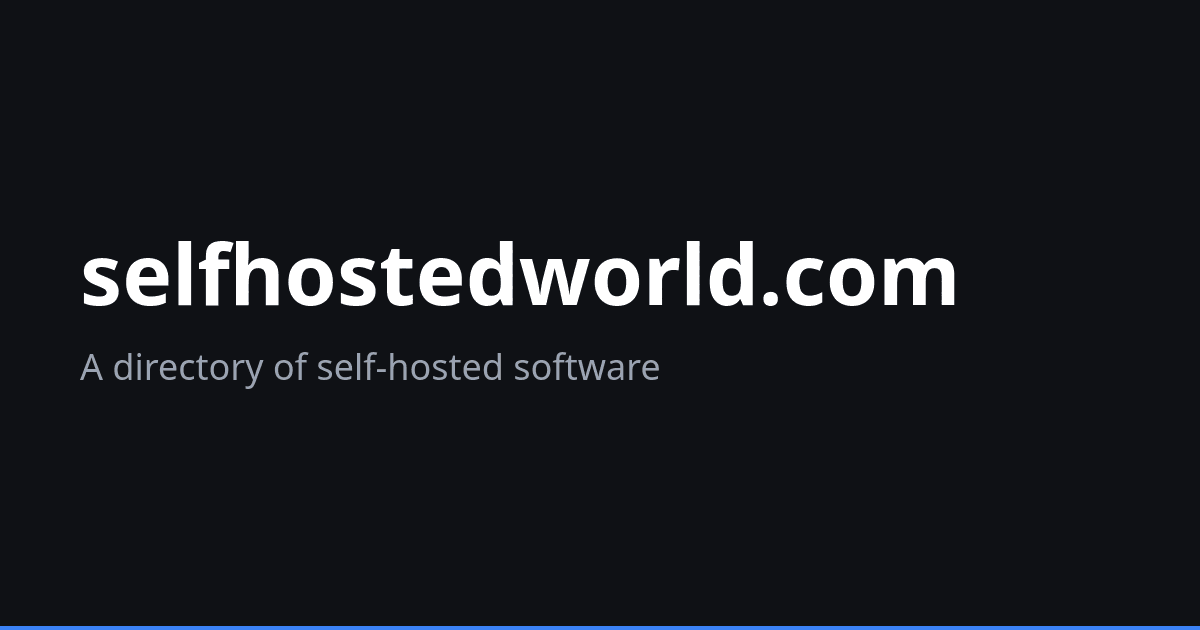 Open By Default Sign Reddit Alternatives: Open-Source, Self-Hosted